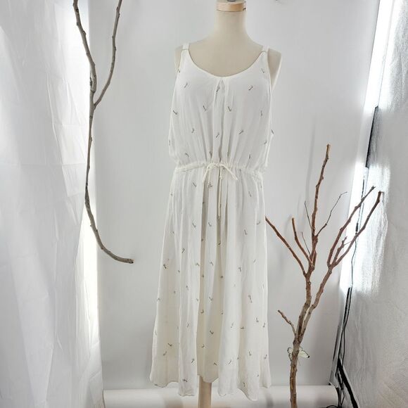 Zero degrees Celsius dandelion rayon maxi dress - Picture 1 of 10
